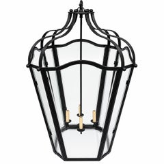 Large Wrought Iron Lantern