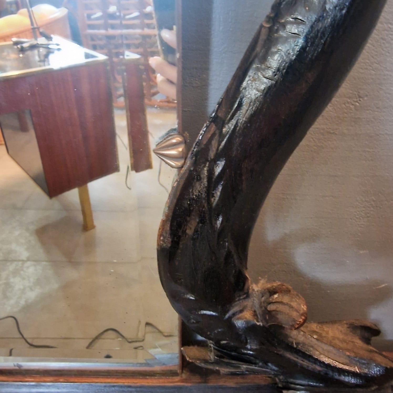 Large XIXth « dragon » mirror For Sale 3