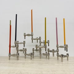 Large XL Candlestick by Fritz Nagel & Ceasar Stoffi and manufactured by BMF 1960