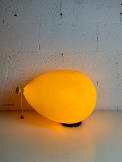 Large Yellow Balloon Wall Lamp by Yves Christin for Bilumen, 1970s
