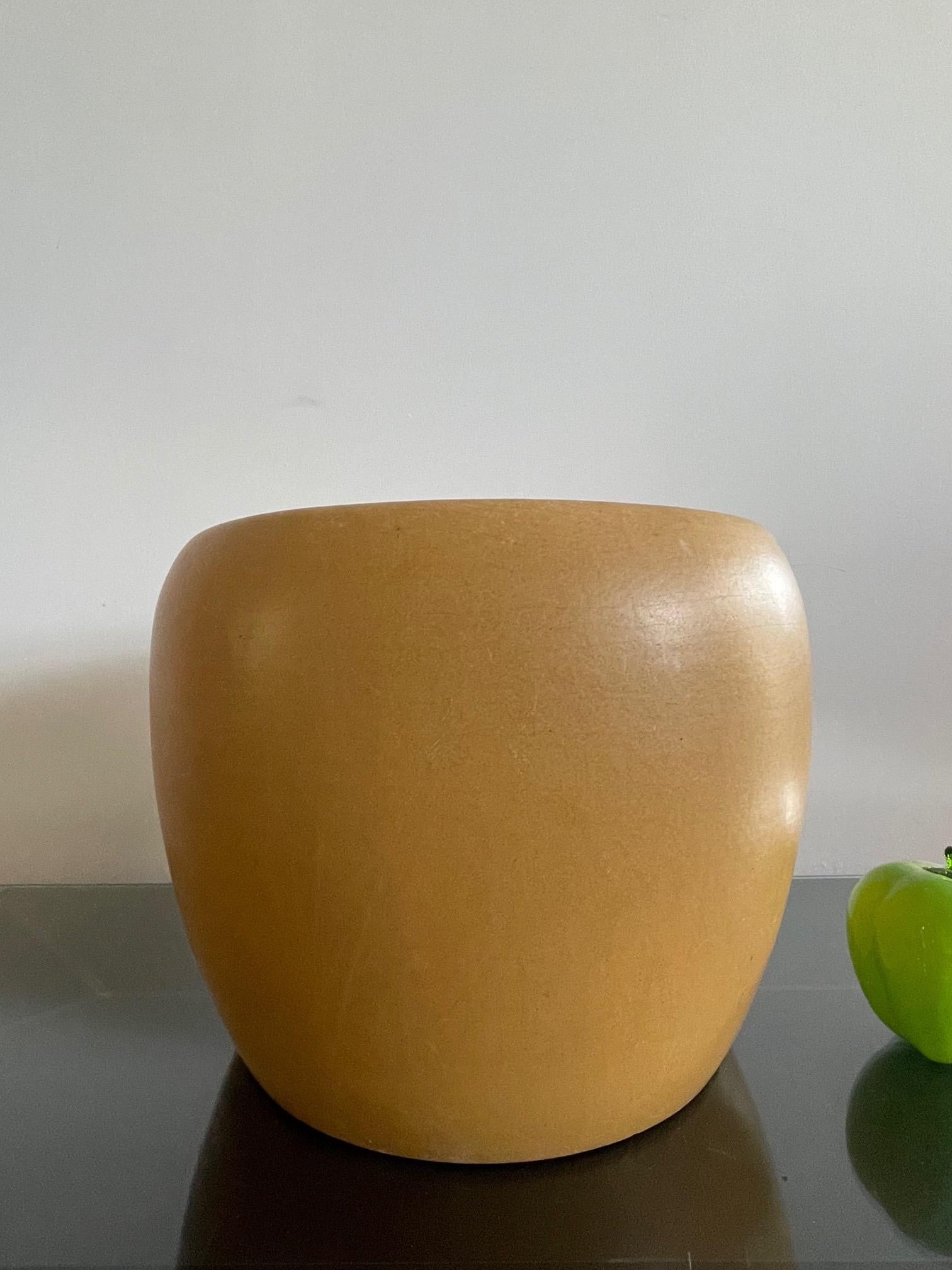 Large Yellow Ochre Planter by Gainey 2