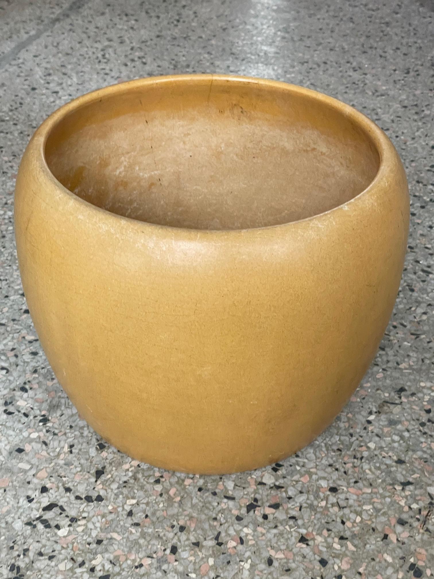 Large Yellow Ochre Planter by Gainey 1