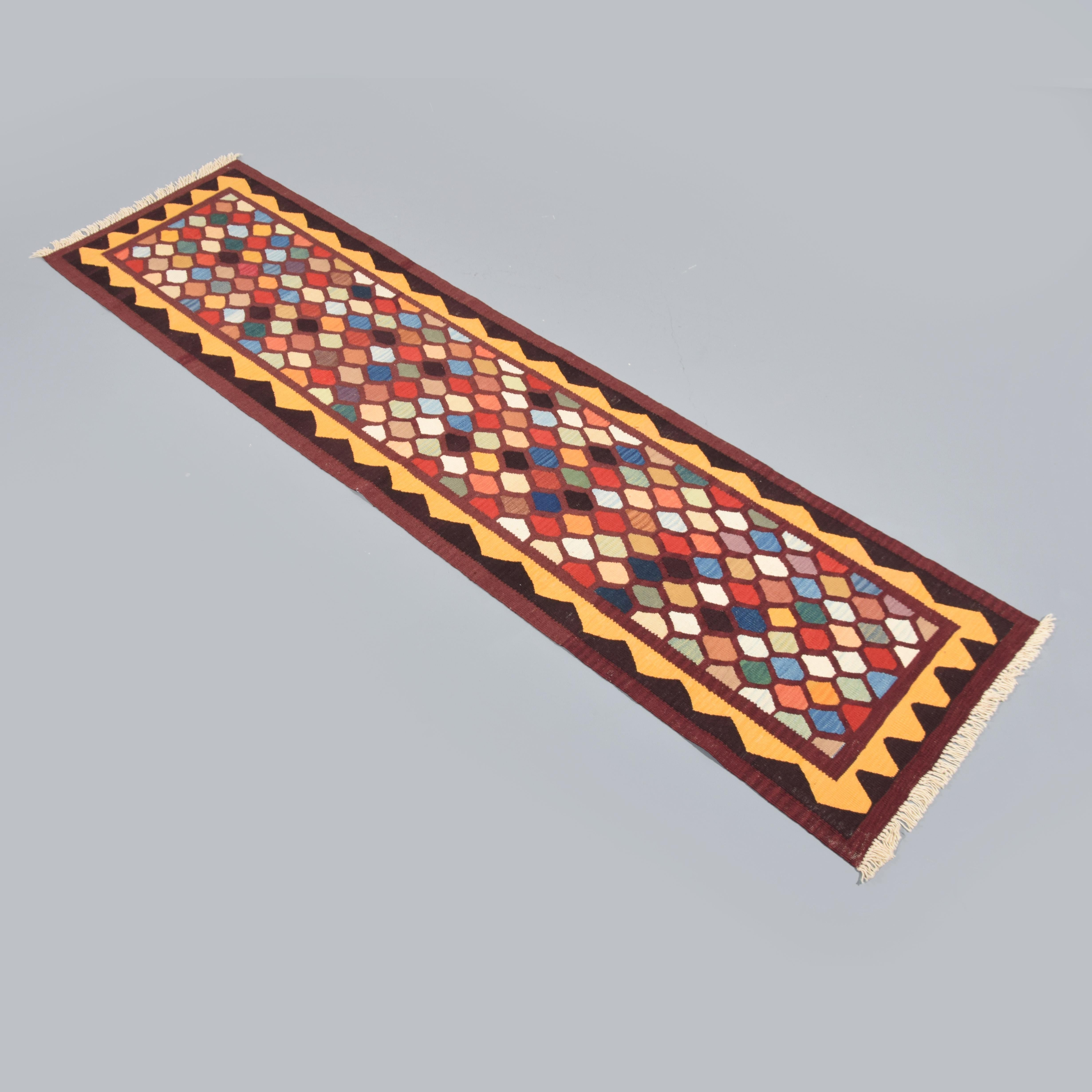 Artist/Designer; Manufacturer: see Additional Information/Description
Marking(s); notes: recent production
Materials: Turkey; hand-spun wool and natural dyes
Dimensions (H, W, D): 128