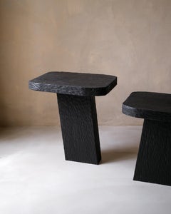 Large Youtopia Oak Side Table by Dennis Kaiser