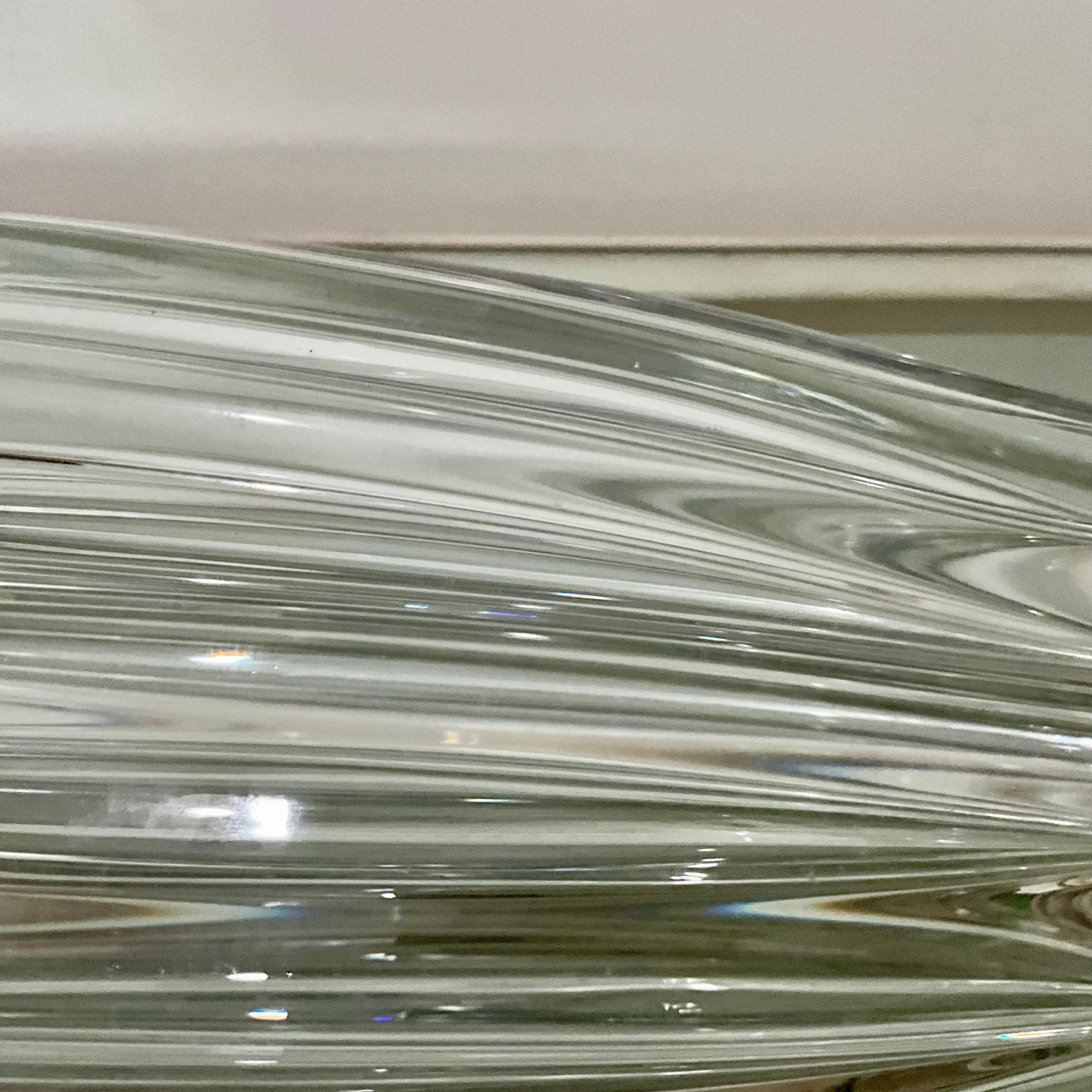 Grande scultura di anatra in vetro di Murano di Zanetti Murano, firmata, Italia, XX secolo in vendita 2