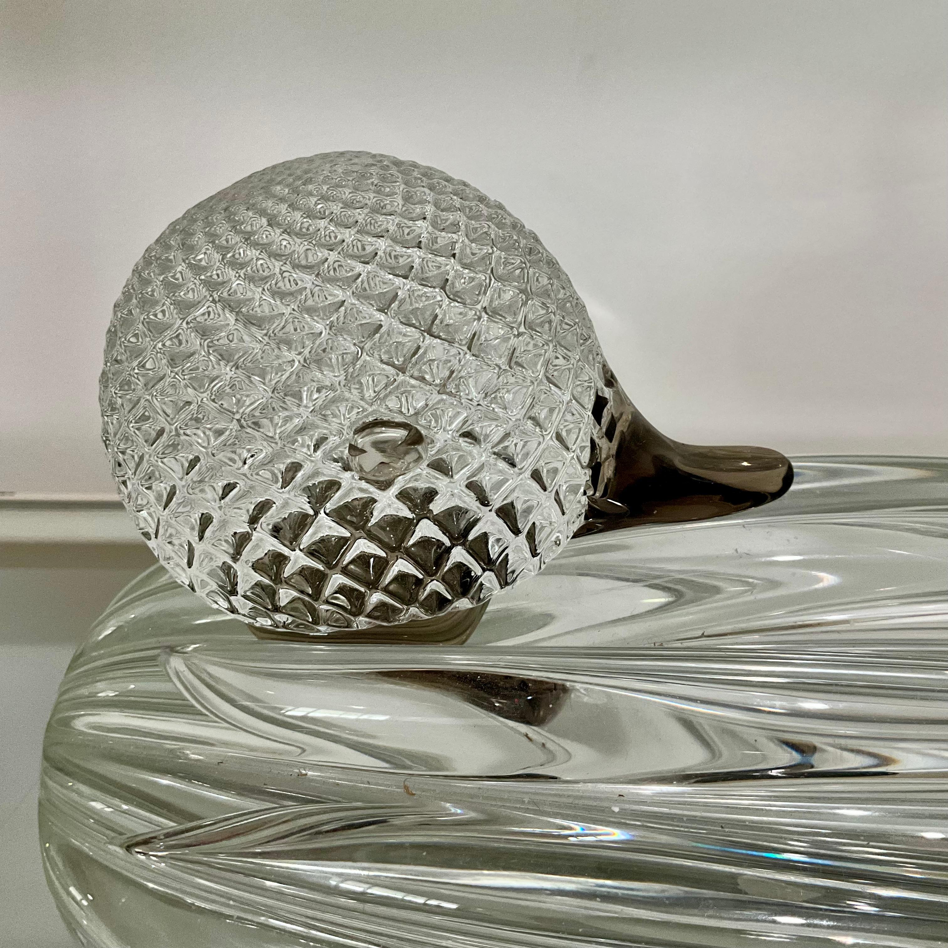 Grande scultura di anatra in vetro di Murano di Zanetti Murano, firmata, Italia, XX secolo in vendita 3