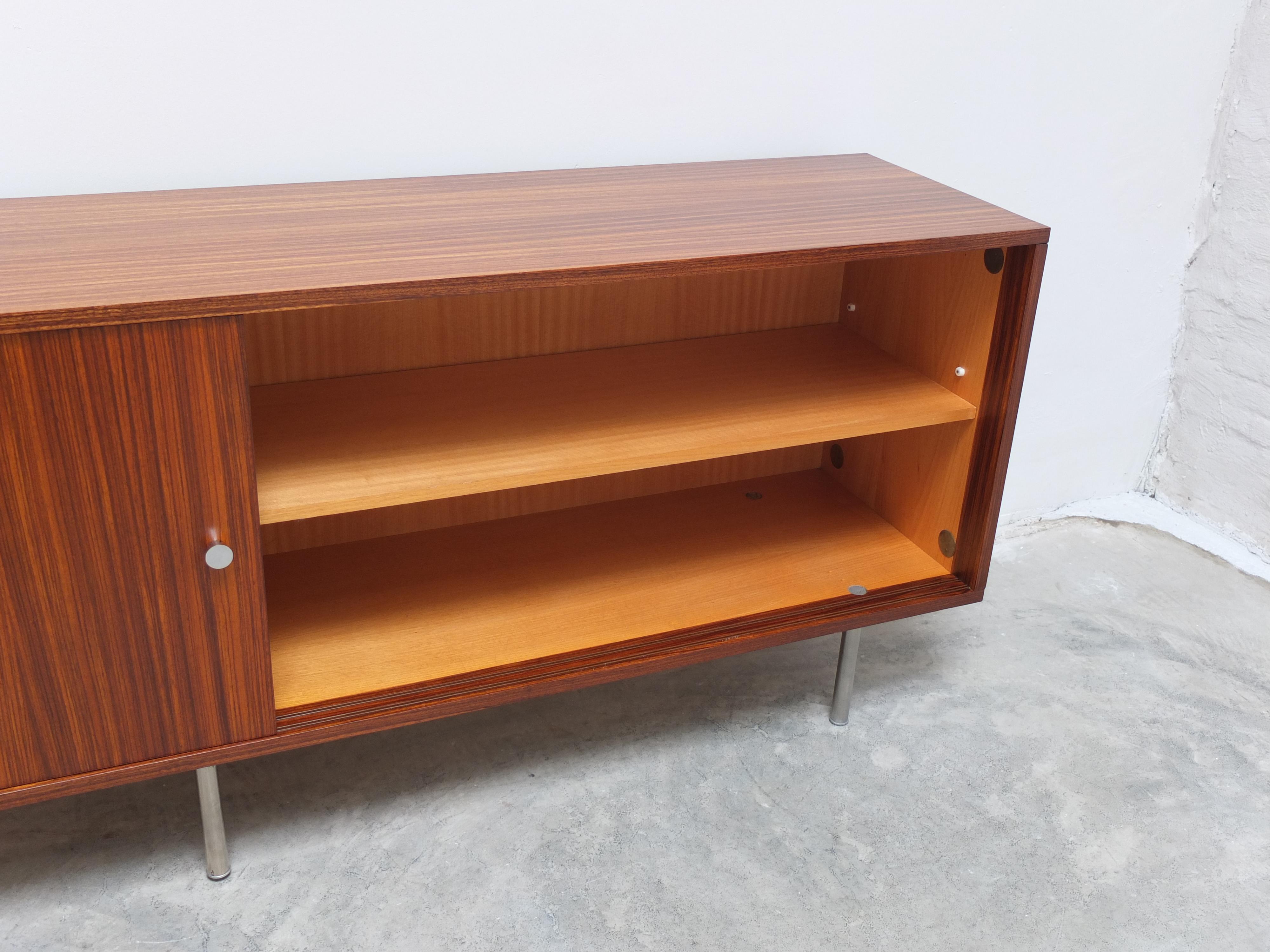 Large Zebrano Sideboard by Alfred Hendrickx for Belform, 1960s For Sale 3