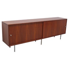 Großes Sideboard aus Zebrano von Alfred Hendrickx für Belform, 1960er Jahre