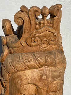 Large Zen Garden Shrine Head of Guanyin Buddha Statue