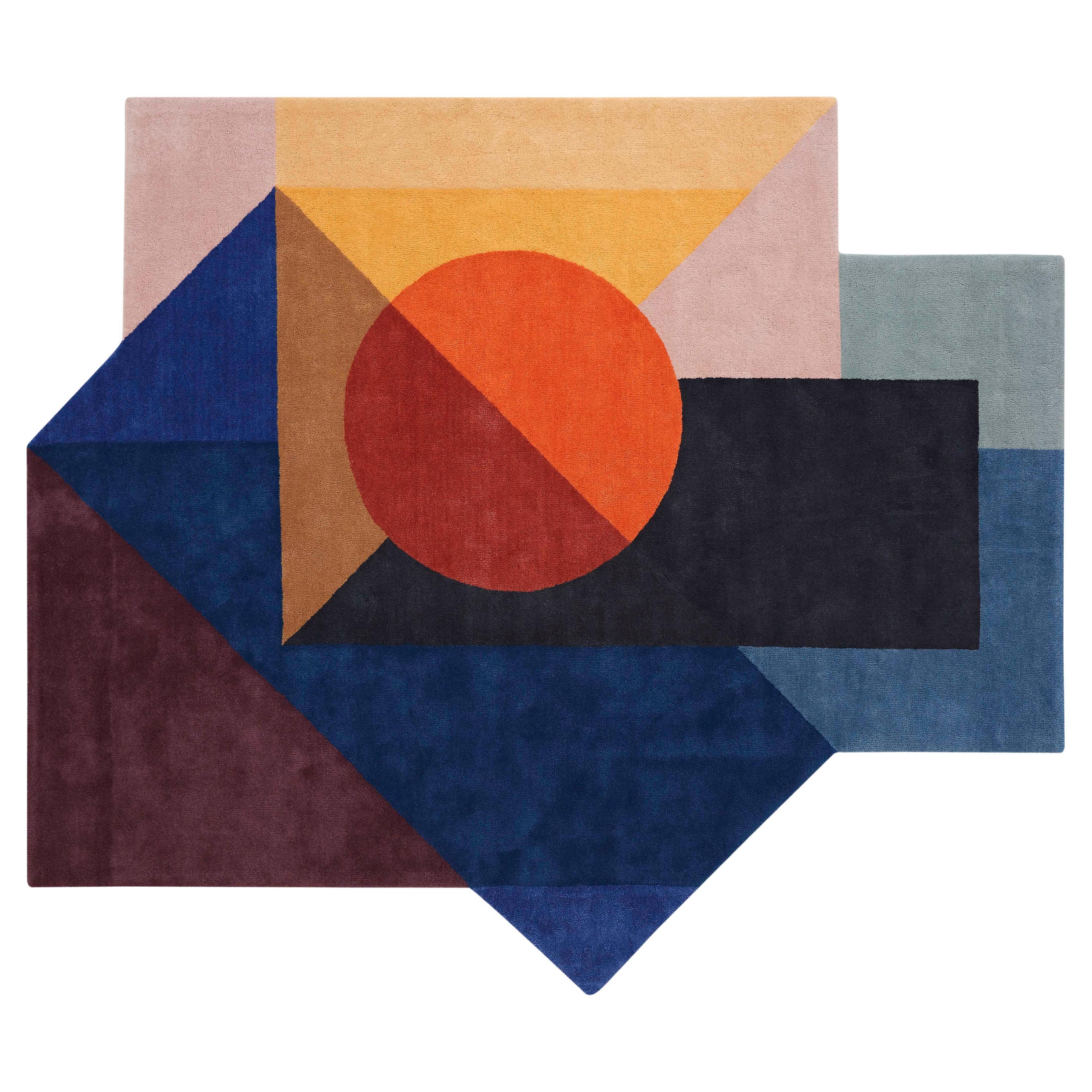 Large Zoe Kubb Rug by Gandia Blasco For Sale