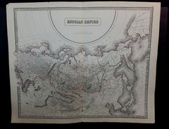 Grande carte de l'Empire russe Ric.r0011, 1852