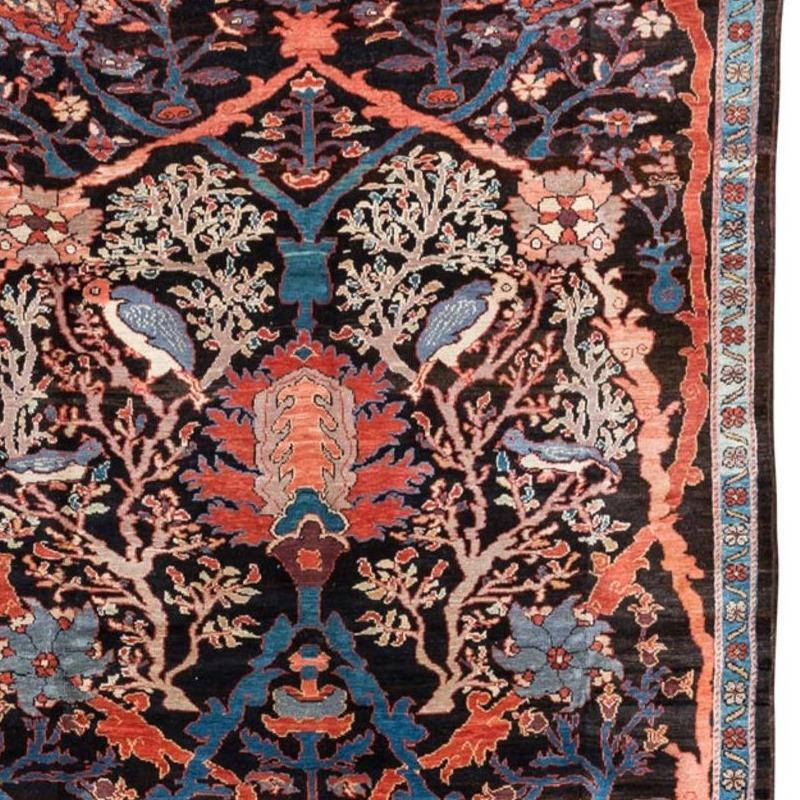 Turkish Woven Legends Rug with Natural Dyes Hand Knotted For Sale