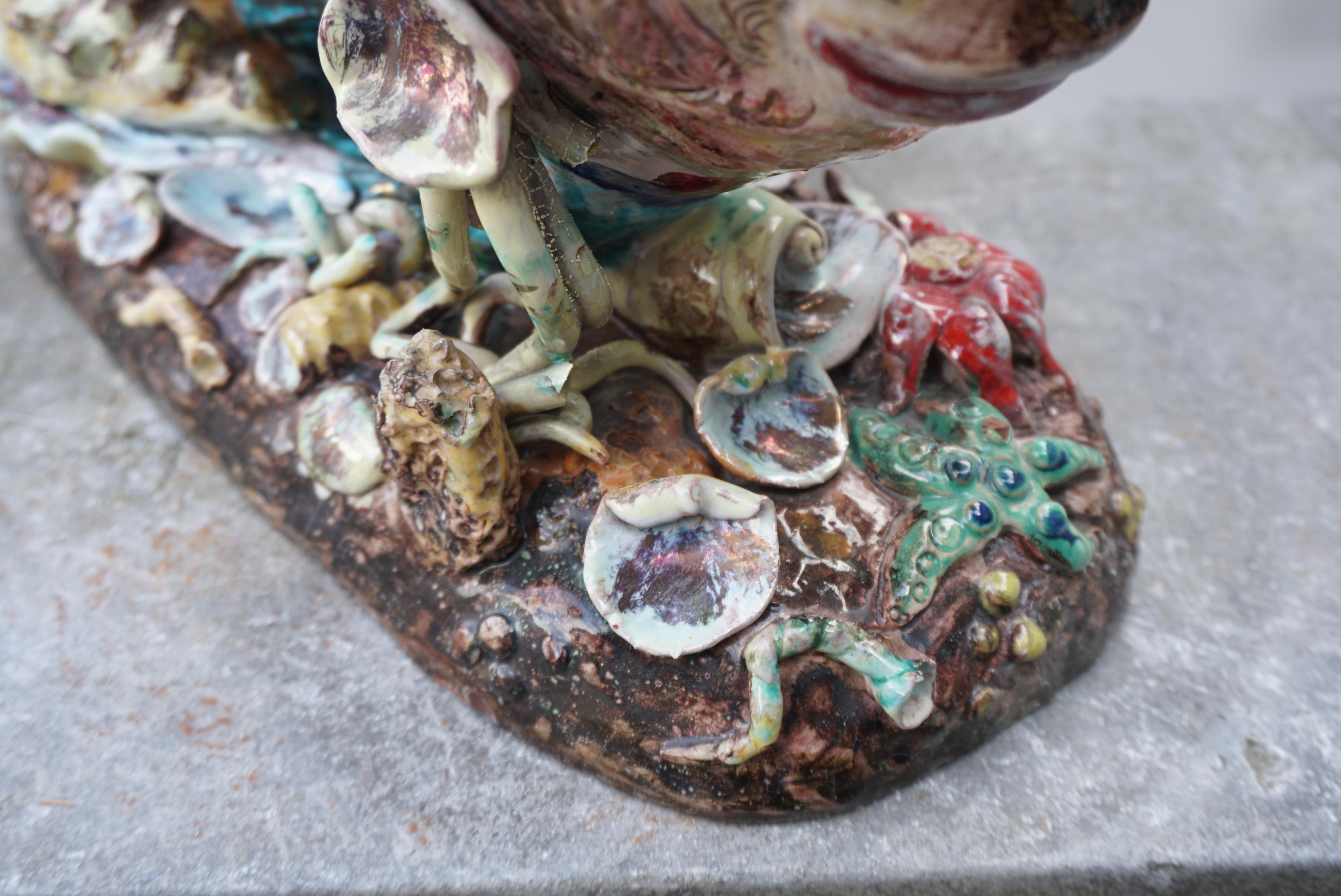 Lampada a forma di pesce più grande della vita di E. Pattarino per Marbro in vendita 5