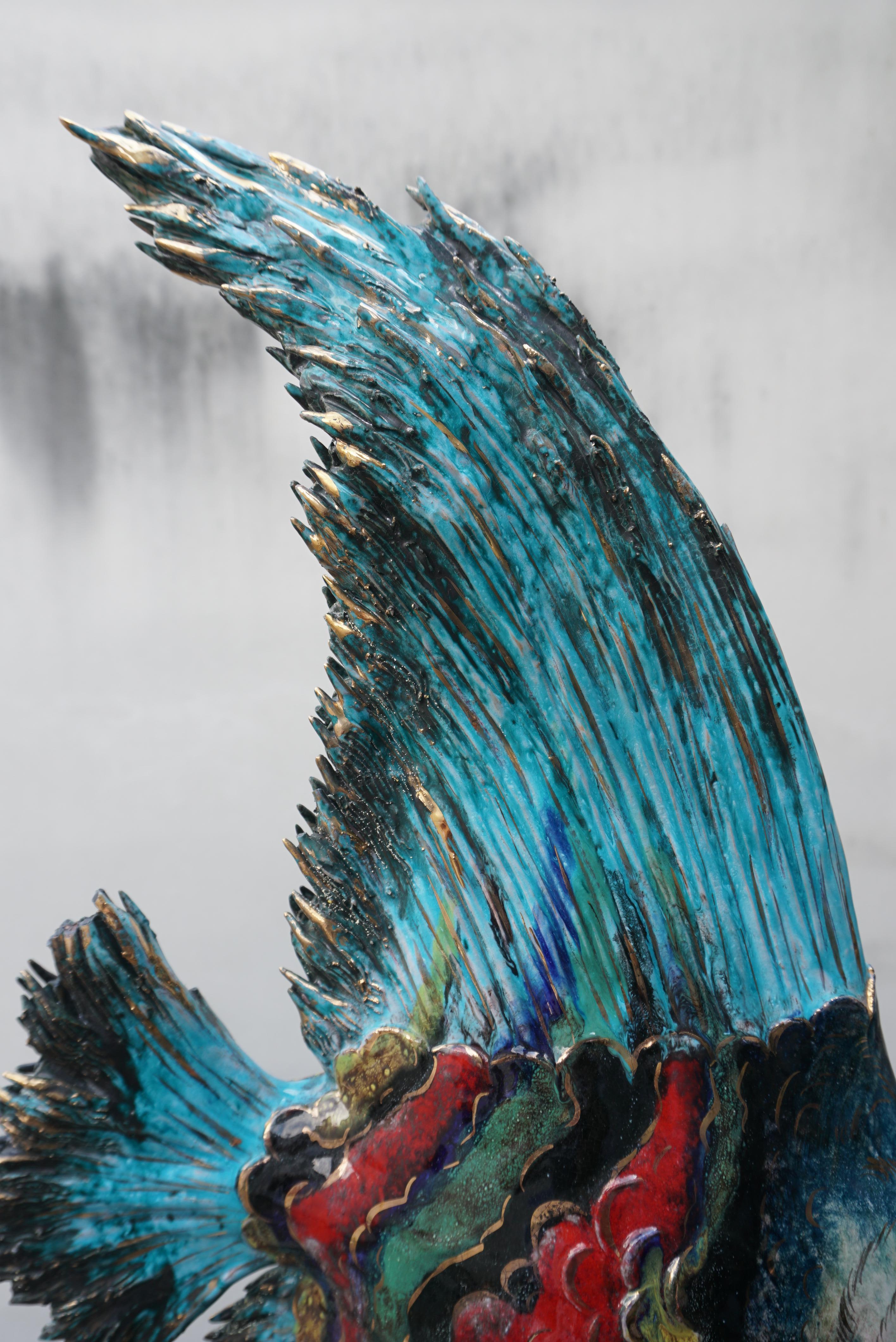 Lampada a forma di pesce più grande della vita di E. Pattarino per Marbro in vendita 1