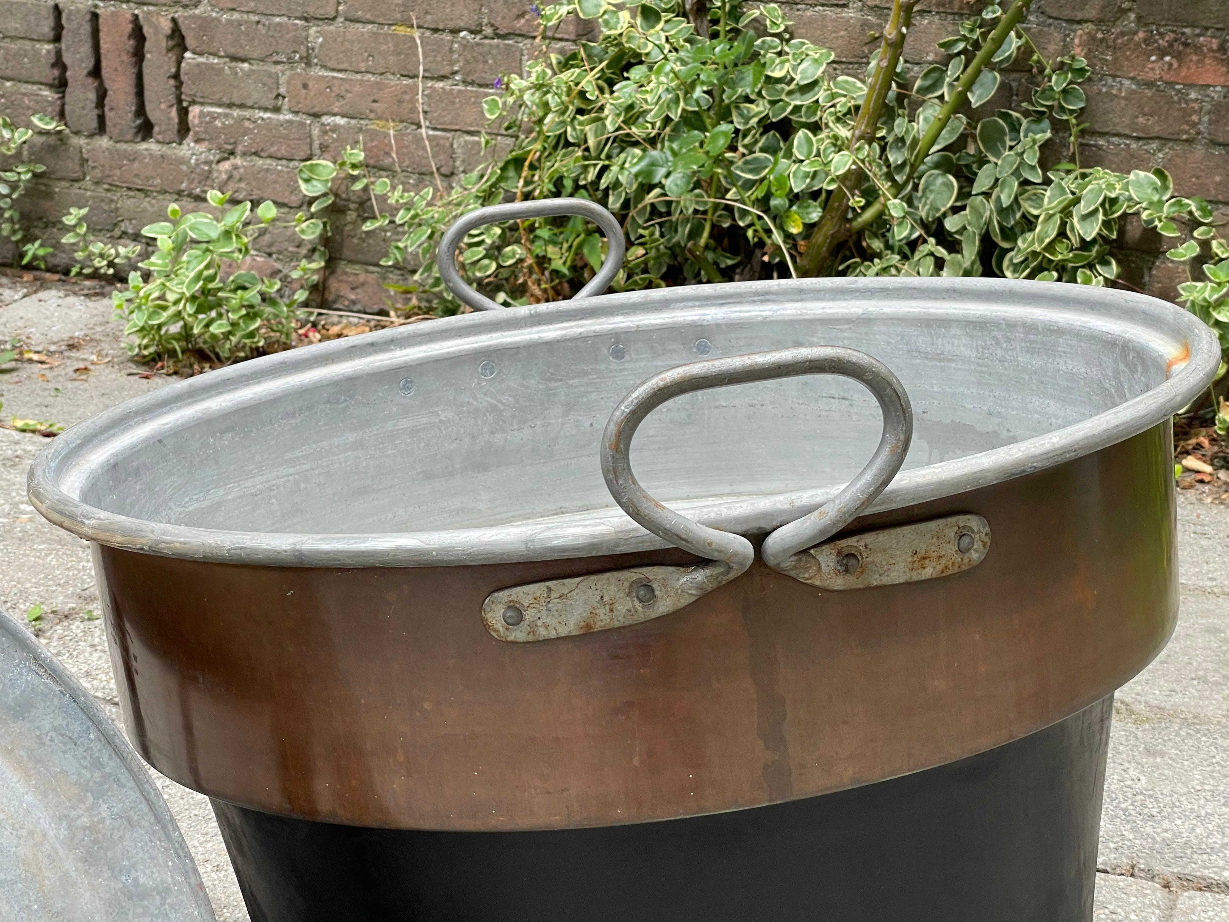 galvanized firewood bucket