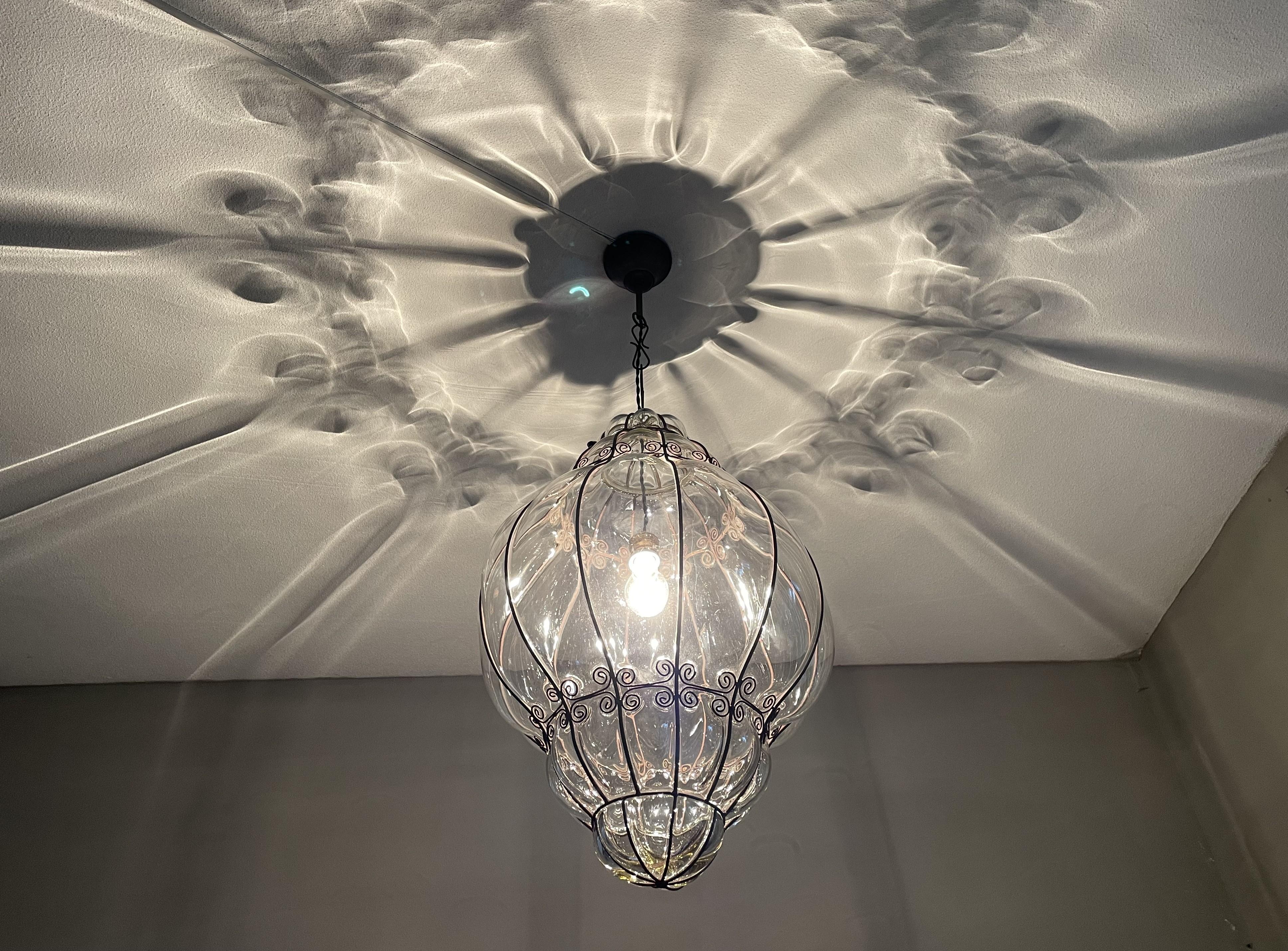 vintage murano glass pendant lights