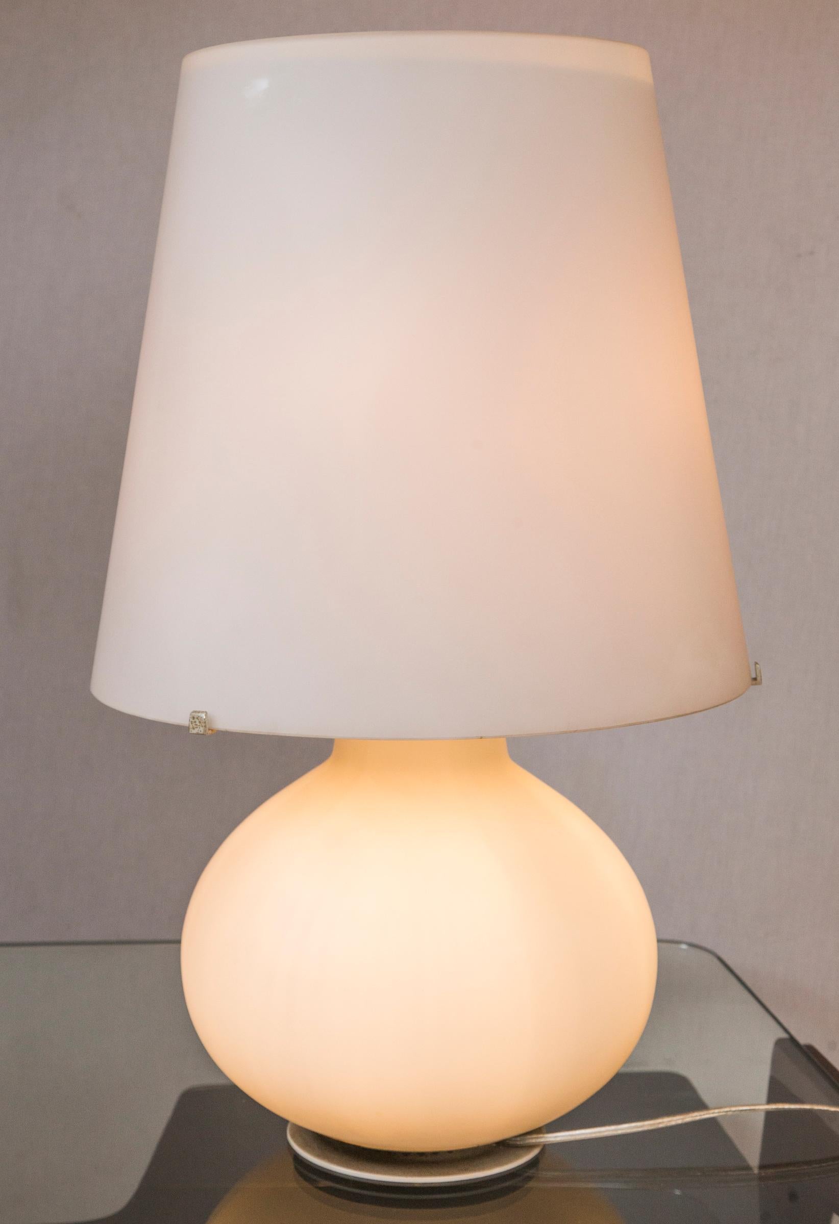 Italian Largest Model Table Lamp by Max Ingrand for Fontana Arte