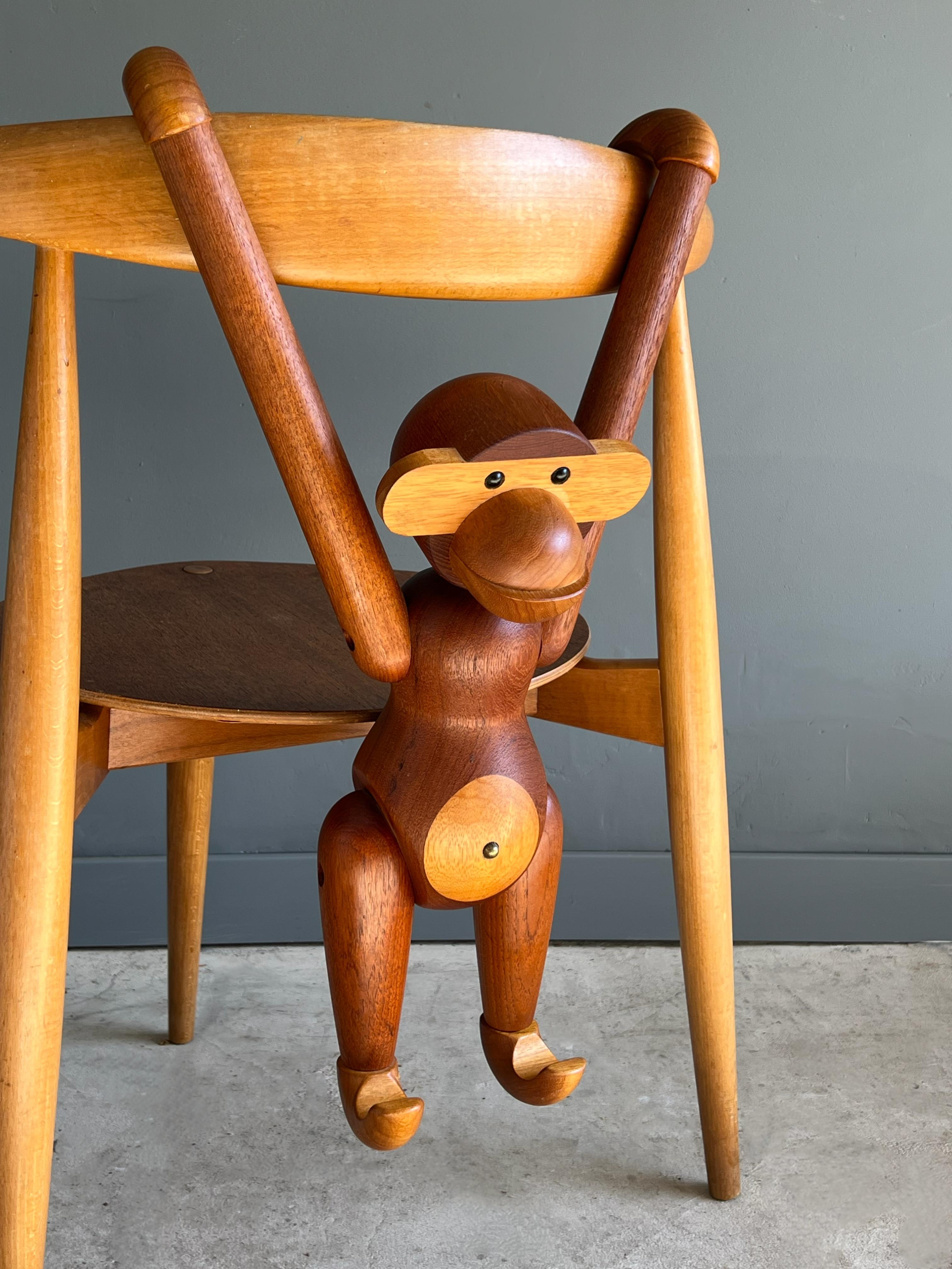 Largest Original Kay Bojesen Monkey 1