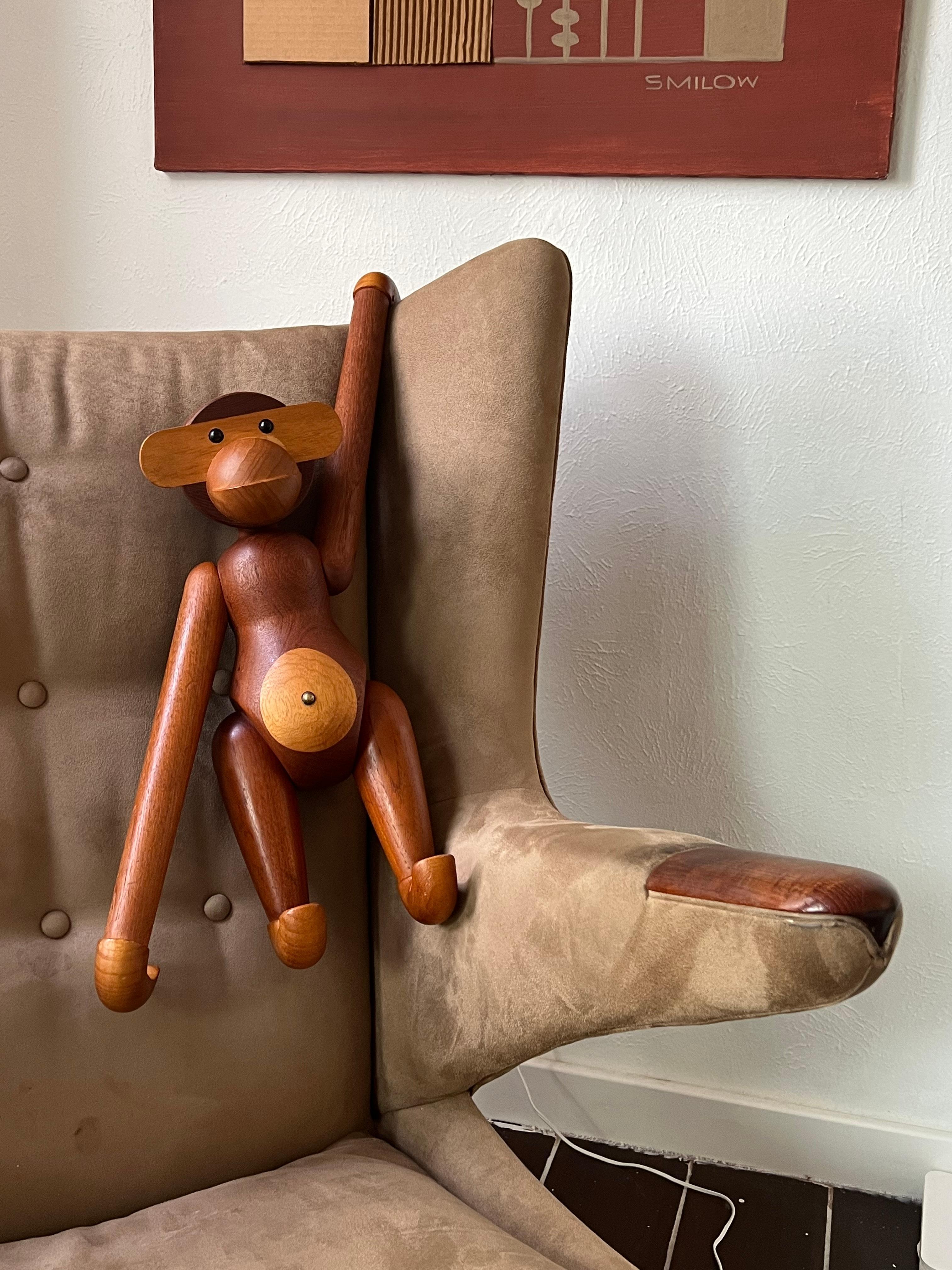 Largest Original Kay Bojesen Monkey 4