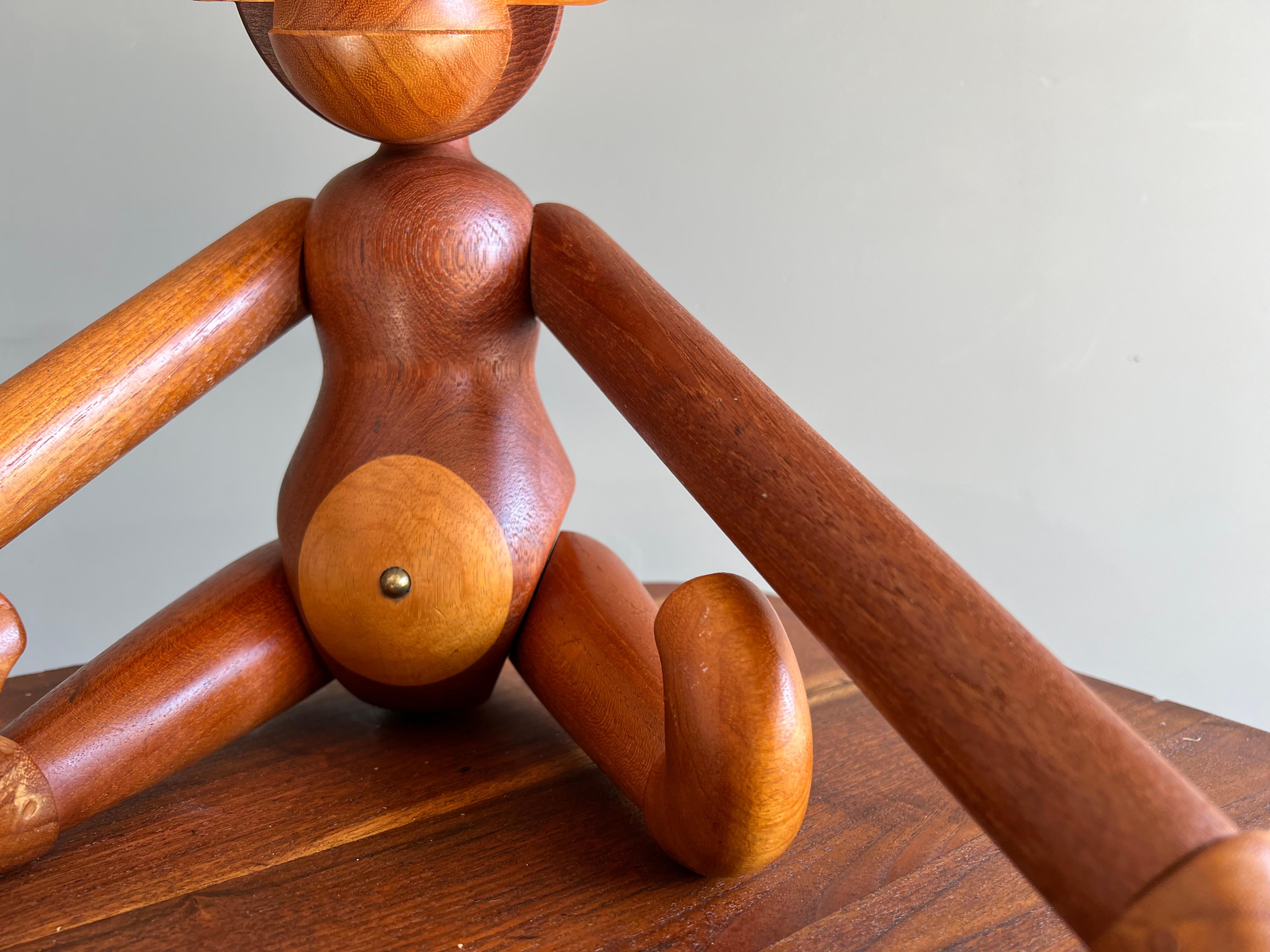 Hand-Crafted Largest Original Kay Bojesen Monkey