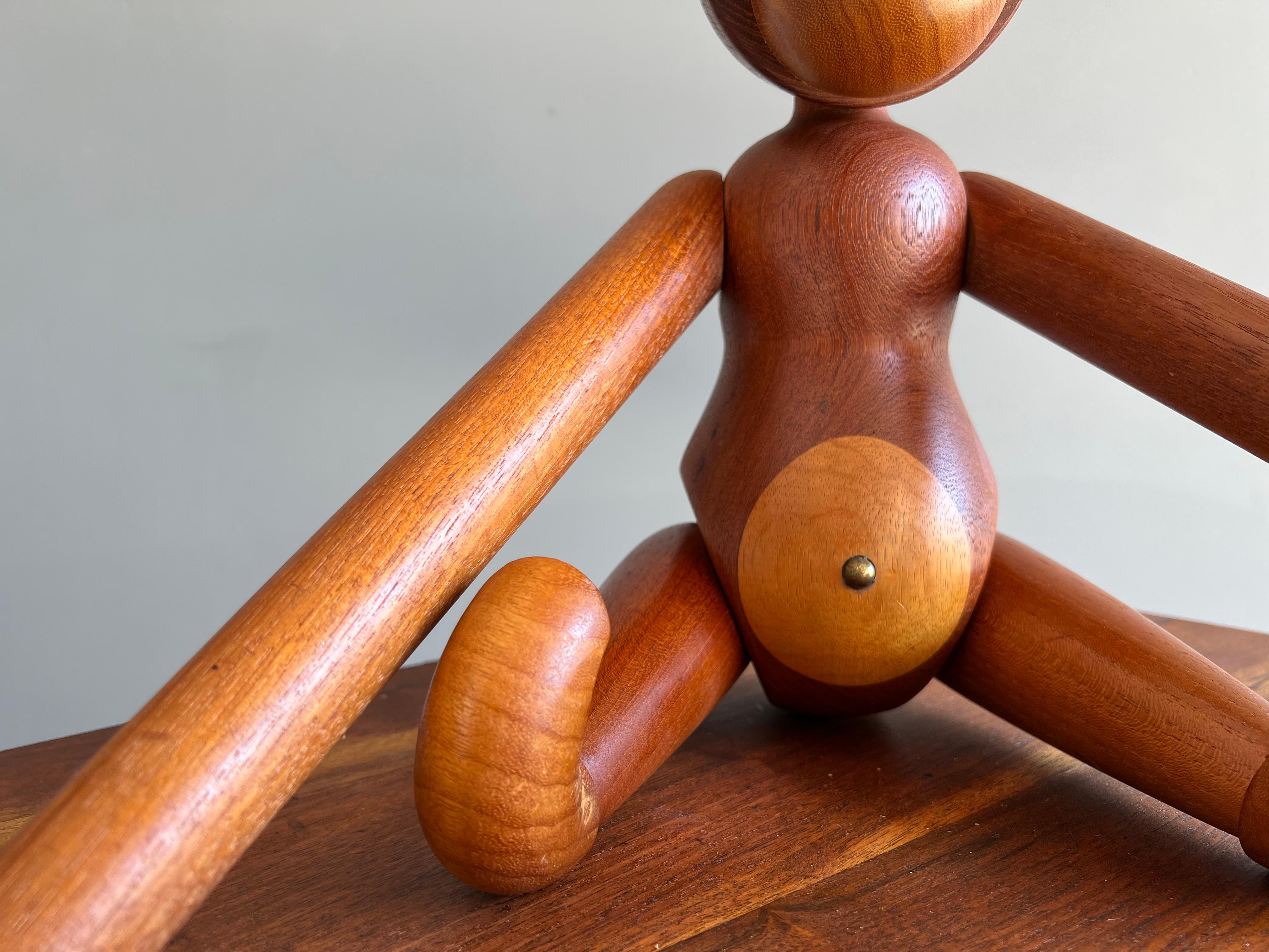 Largest Original Kay Bojesen Monkey In Good Condition In Round Rock, TX