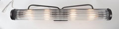 Largest Venini Style Picture Light In Bronze, Contemporary