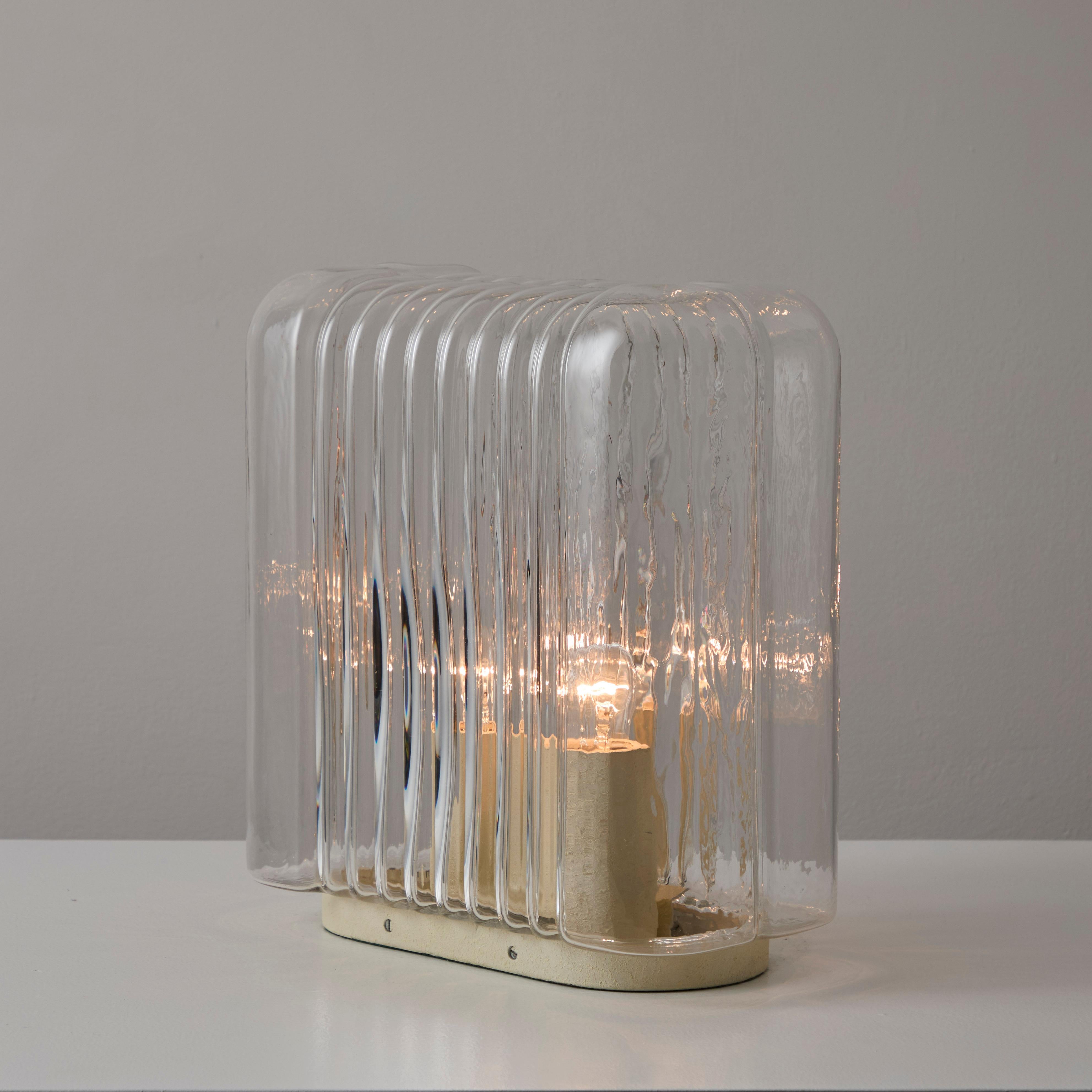 Enameled 'Lari' Table Lamp by Angelo Mangiarotti for Artemide For Sale