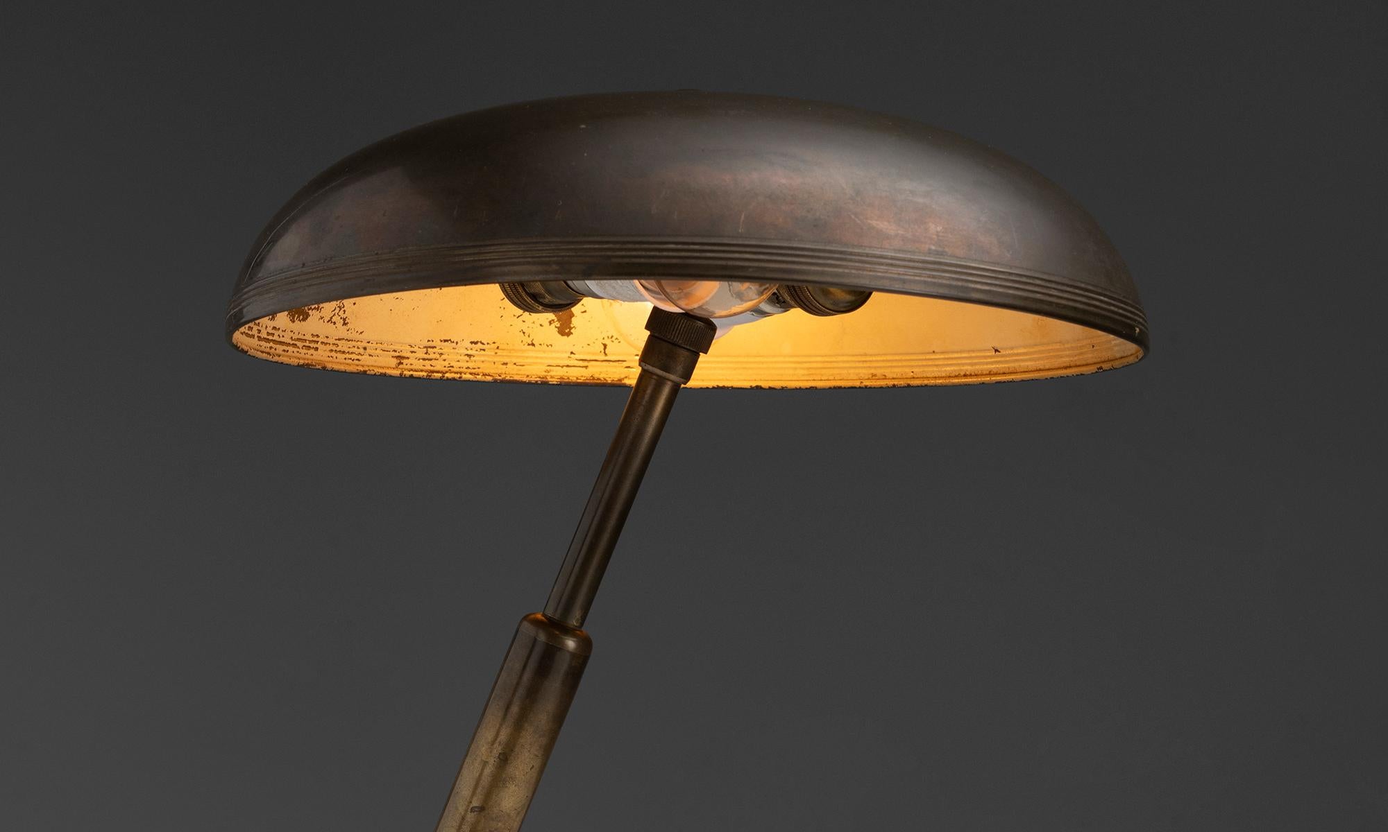 Lariolux Desk Lamp, Italy circa 1940 In Good Condition For Sale In Culver City, CA