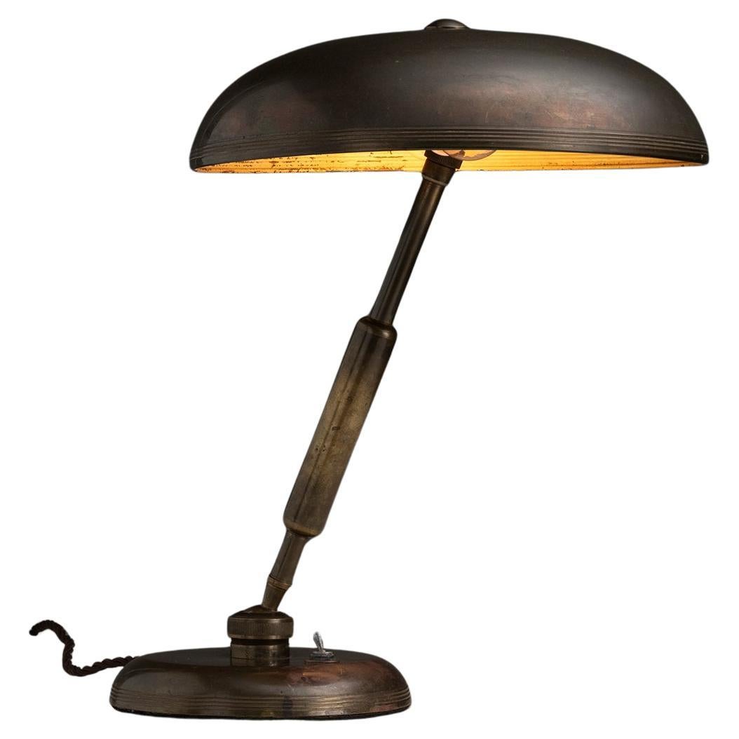 Lariolux Desk Lamp, Italy circa 1940 For Sale
