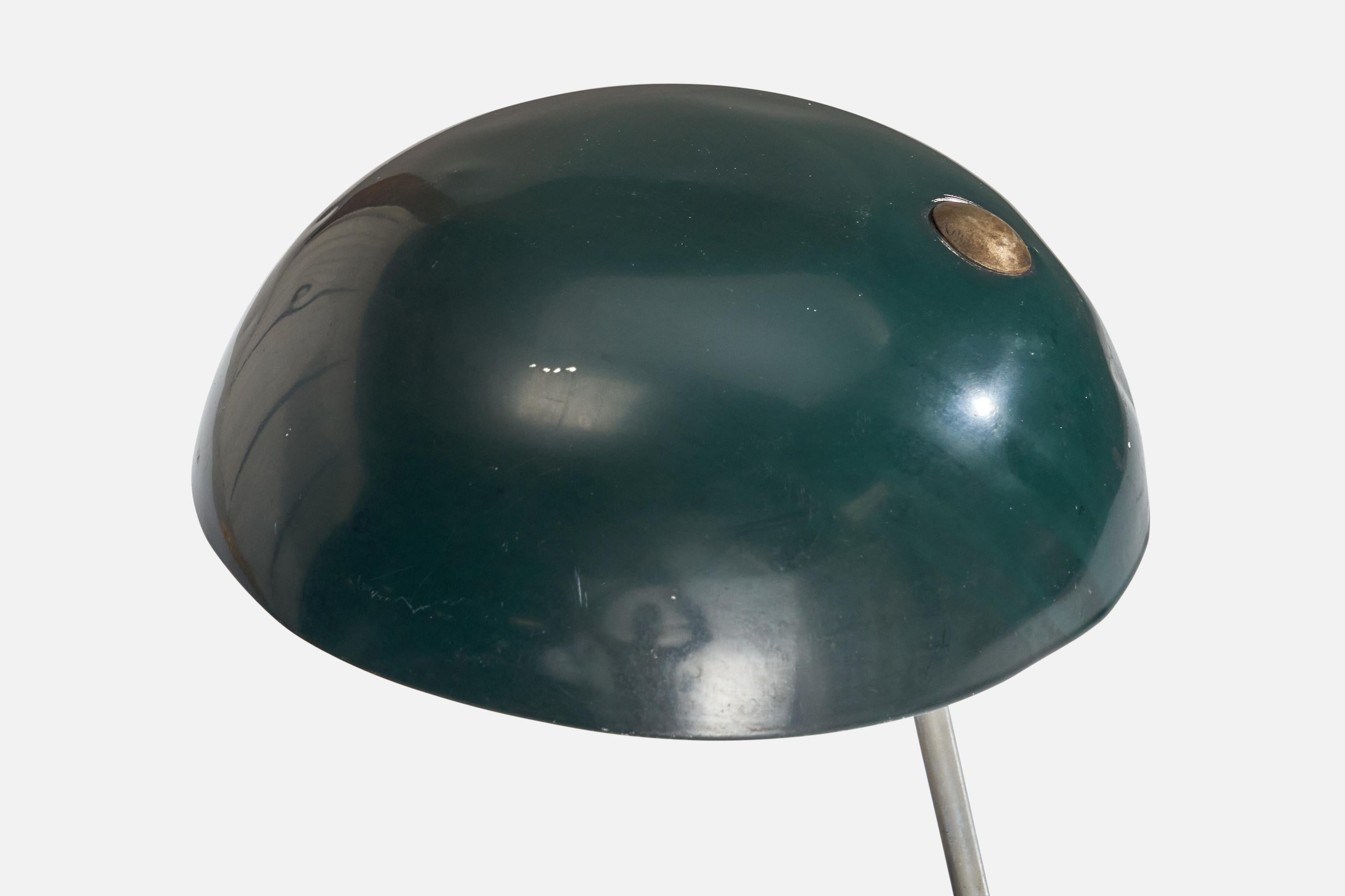 Lariolux, Lampada da tavolo, Metallo, Italia, anni '50 in vendita 2