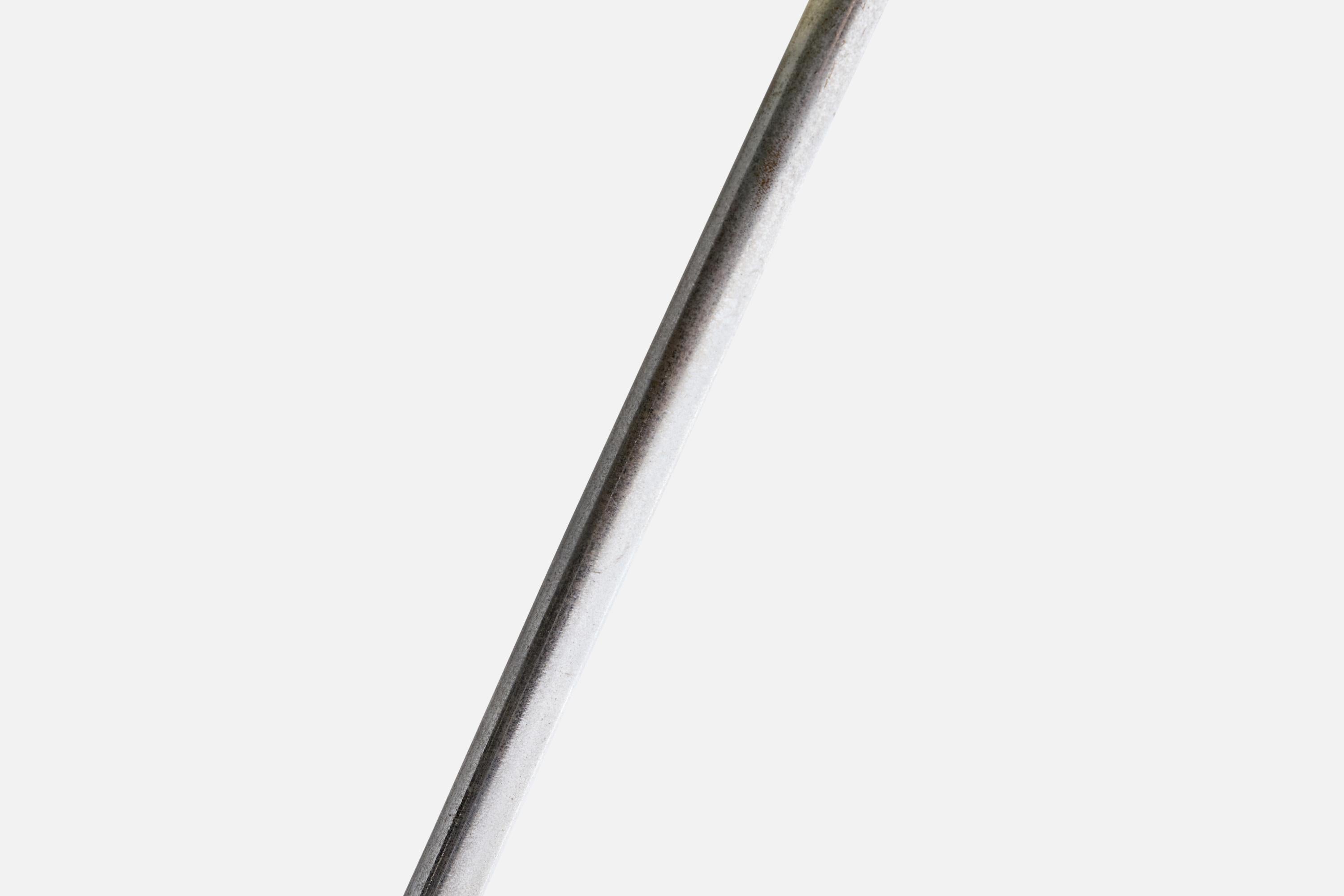 Lariolux, Table Lamp, Metal, Italy, 1950s For Sale 2