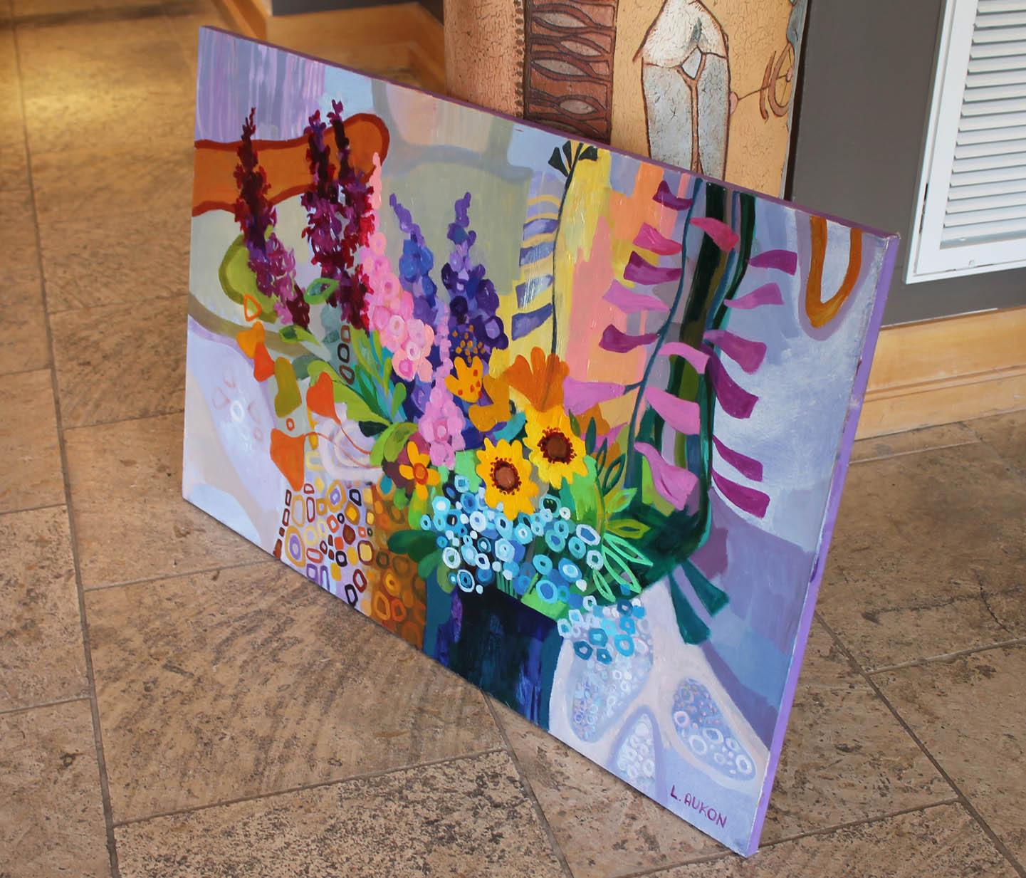 Brese d'après-midi - Painting de Larisa Aukon