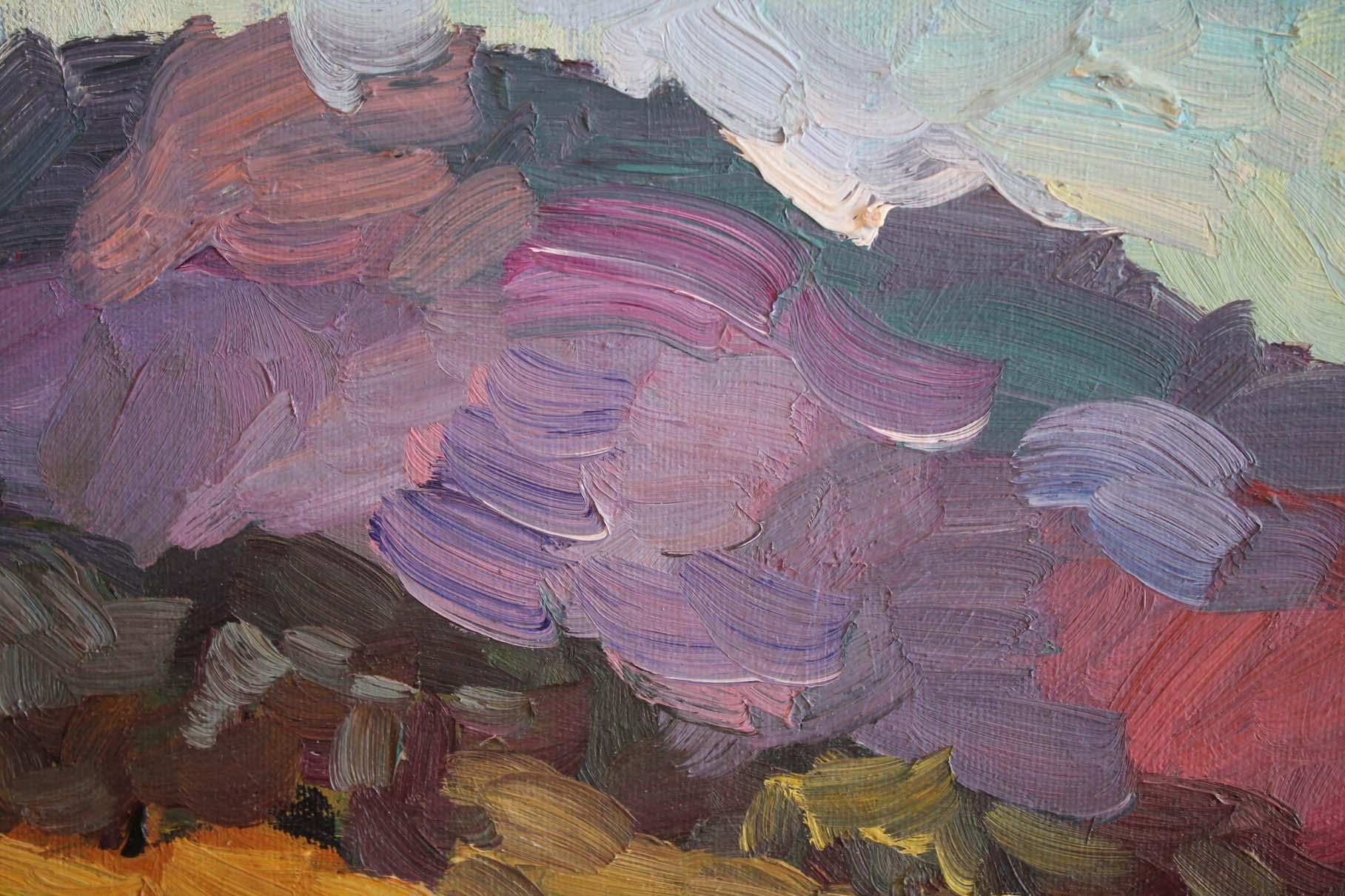 Arizona Stream - Modern Painting by Larisa Aukon