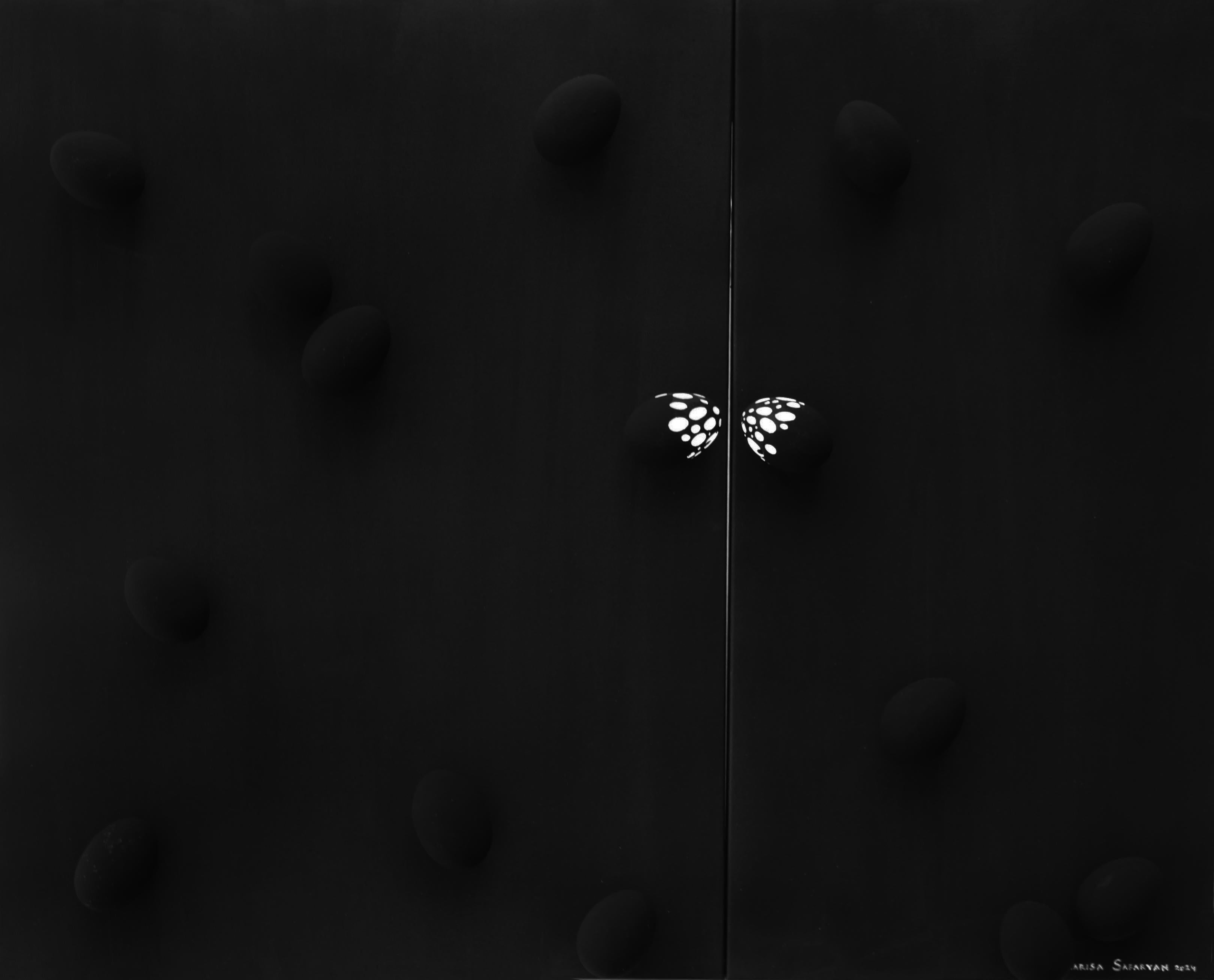 Atracción - Mixed Media Art de Larisa Safaryan