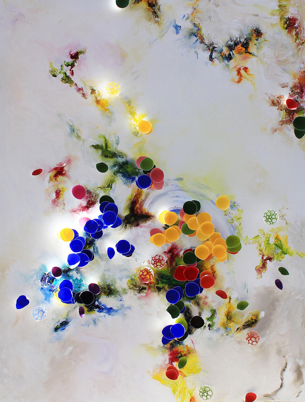 Mirage – Mixed Media Art von Larisa Safaryan