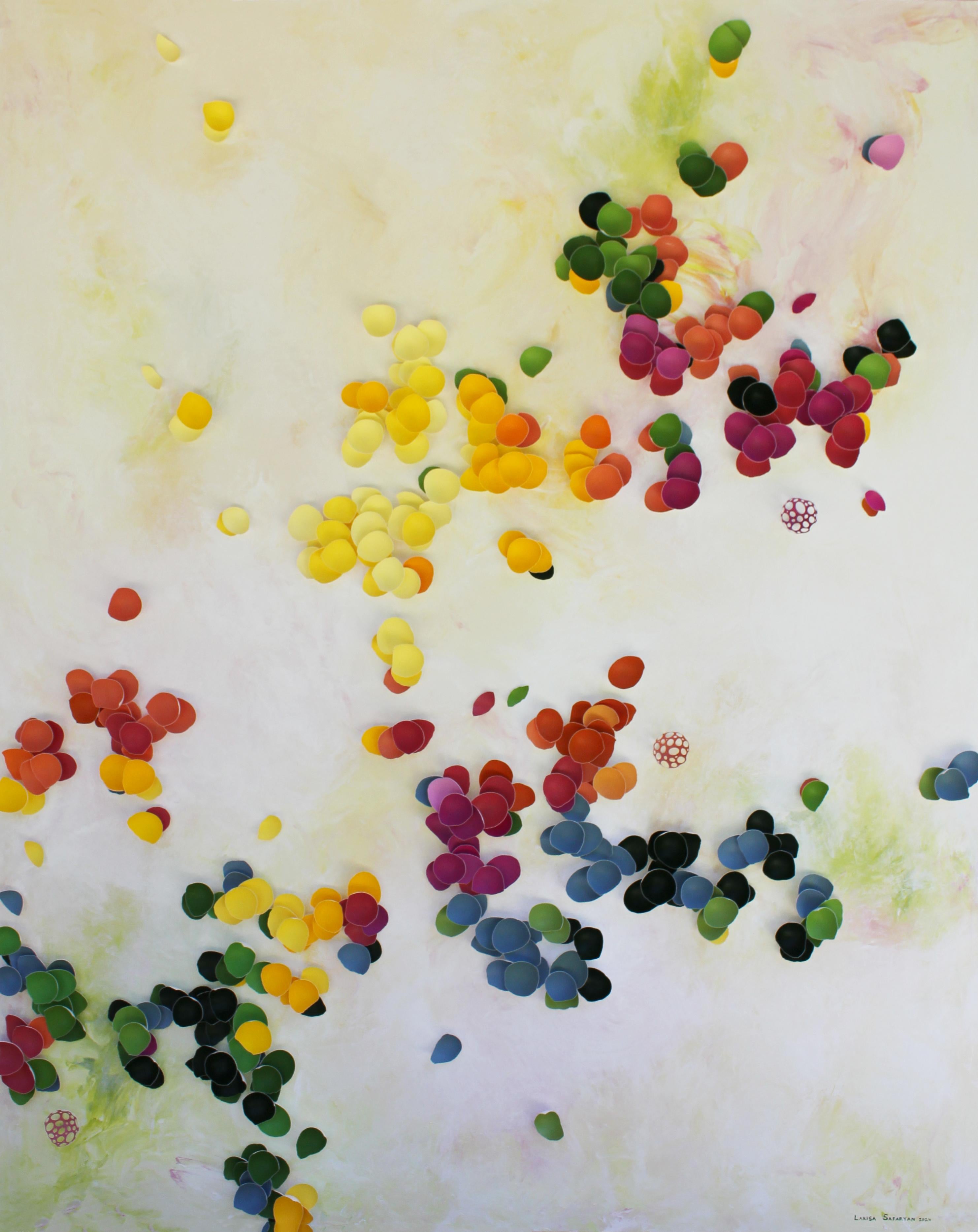 Abstract Painting de Larisa Safaryan - Paz Matutina