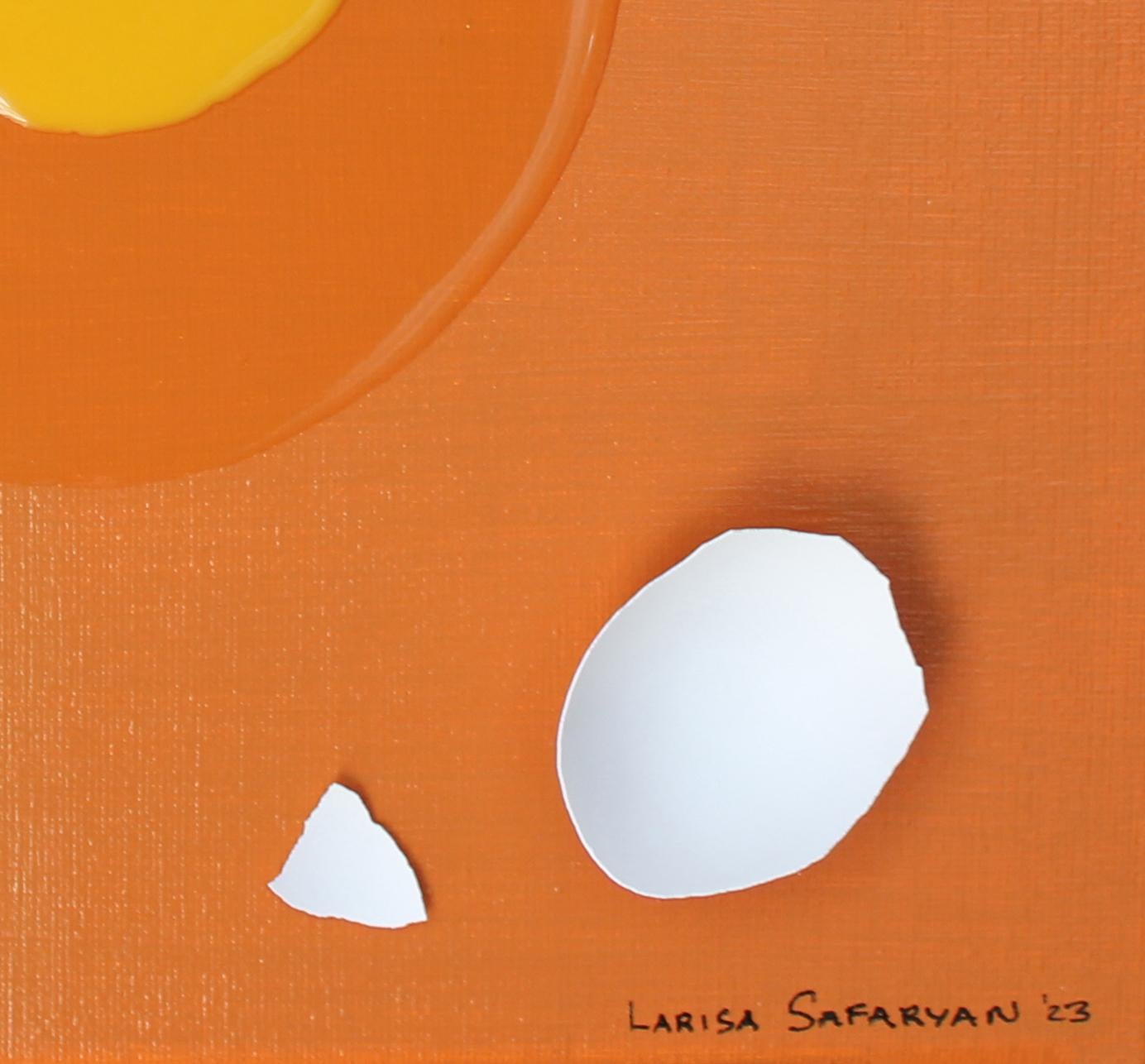 Sunny-Side Up 25 - Contemporary Painting by Larisa Safaryan
