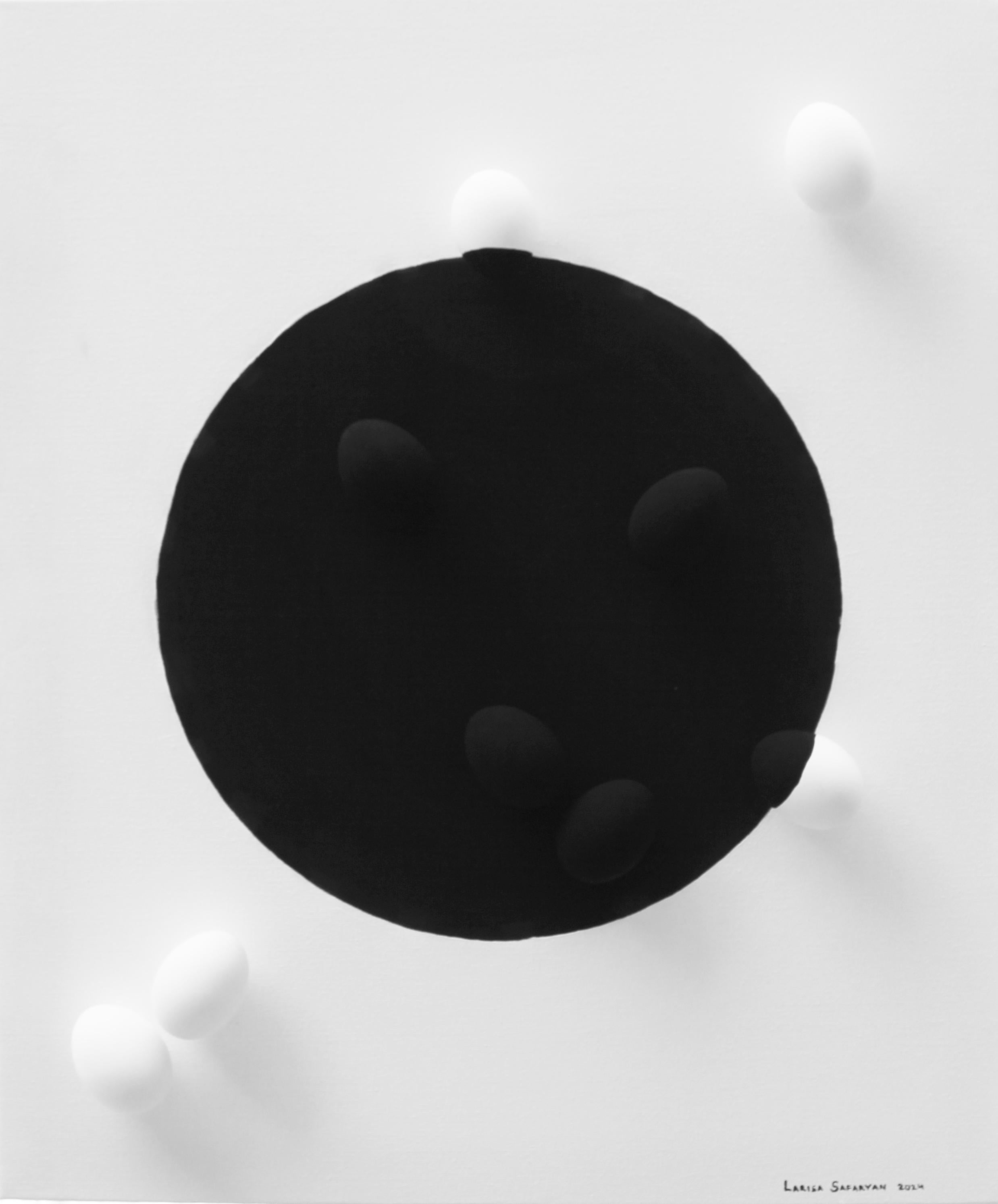 Desconocido - Mixed Media Art de Larisa Safaryan