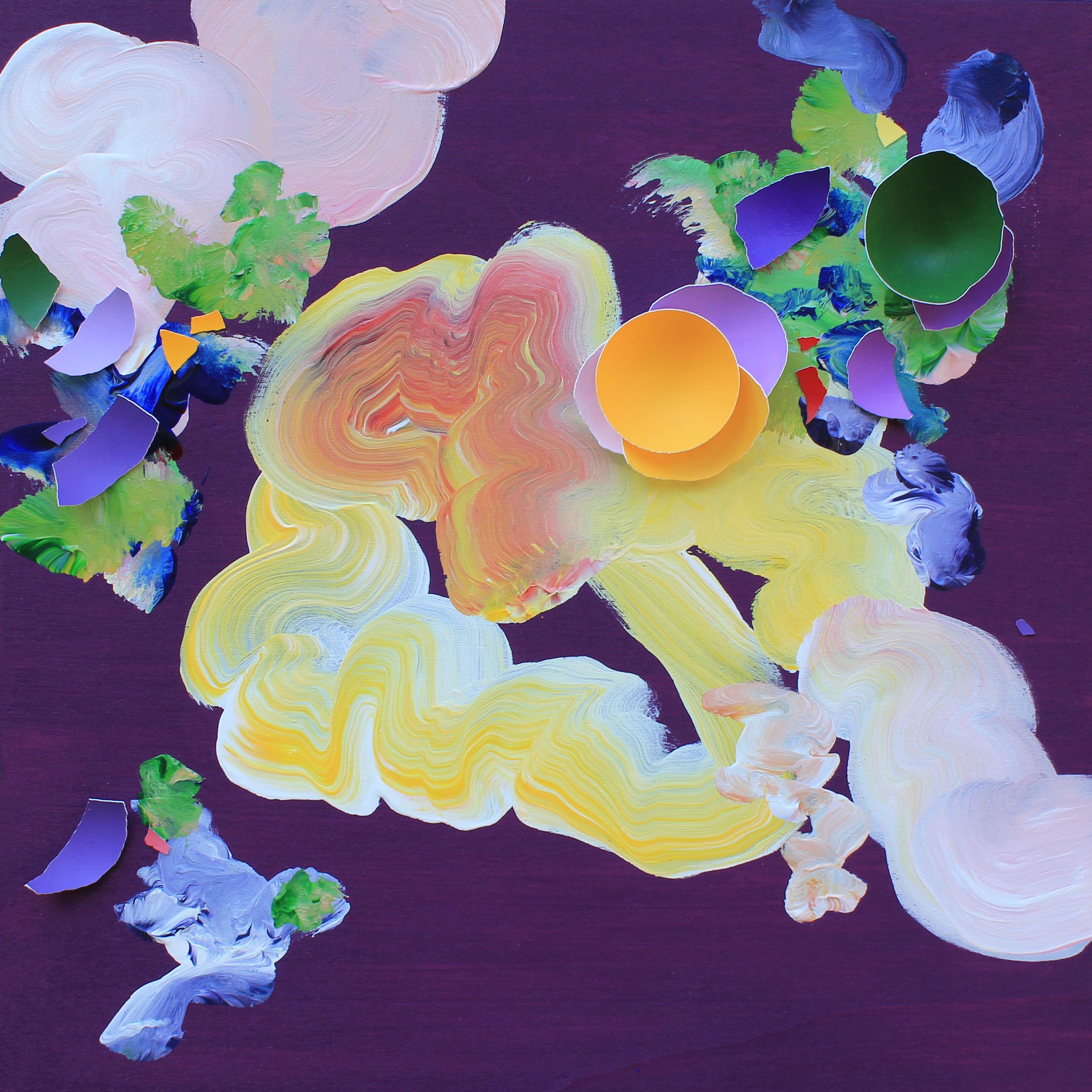 Abstract Painting Larisa Safaryan - Les murmures de l'âme I
