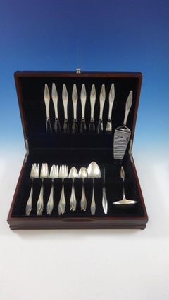 Lark by Reed & Barton Sterling Silver Flatware Set Service 36 Pieces John Prip