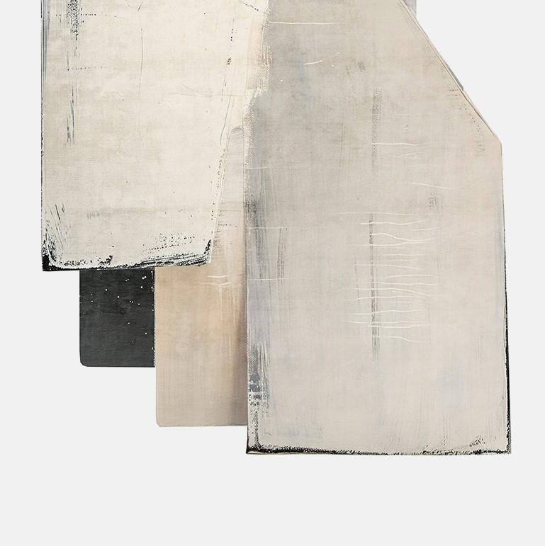 l'Arrivée 1976 Rug by Atelier Bowy C.D. In New Condition For Sale In Geneve, CH