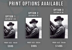 Dean Martin as a Cowboy Fine Art Print
