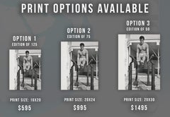 Roger Moore Working Out Fine Art Print