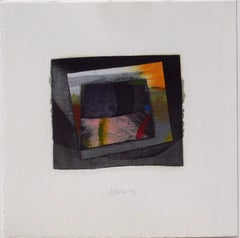 Larry Bell Abstract Mixed Media Fraction Series #948 - Signed in Graphite