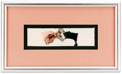 Larry Bell, Sin título (Fracción de fracciones), técnica mixta, único, firmado