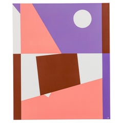 Larry Bentley Abstract Acrylic on Canvas, Titled: "REMINGTON". (2022)