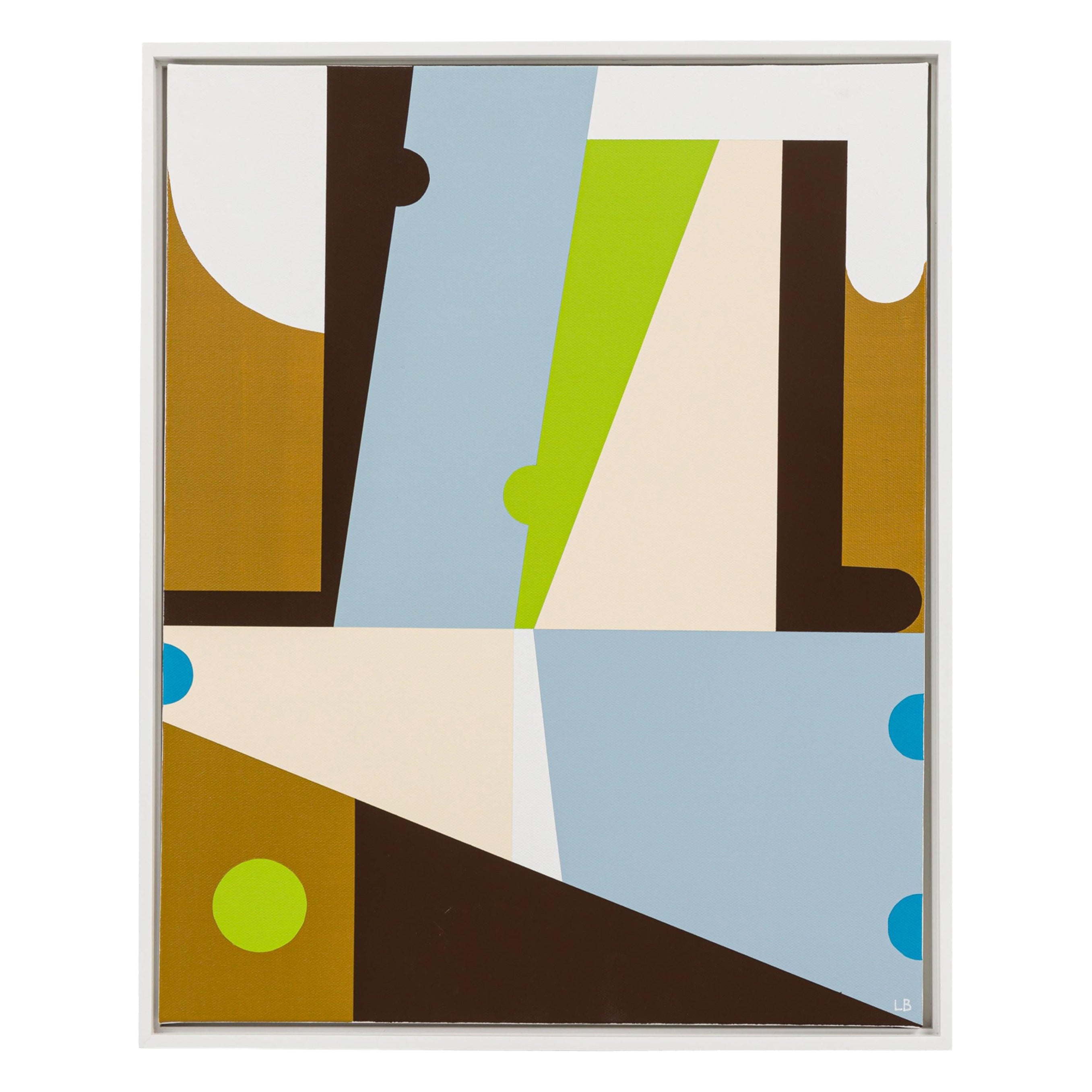 Larry Bentley Contemporary Abstract, Titled: "Bonne Serie #4". (2022)