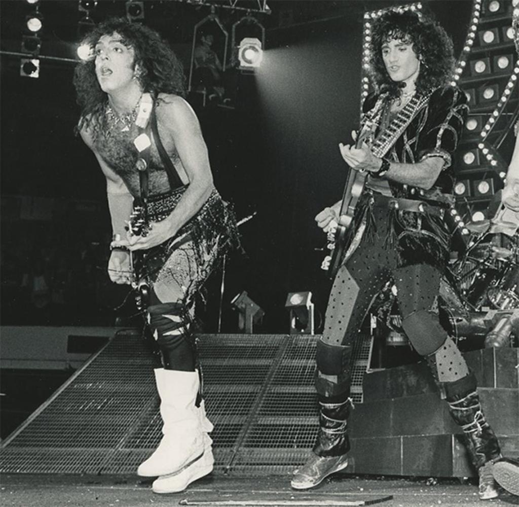 KISS Live in Concert 1987 - Photograph by Larry Busacca