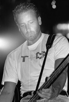 Peter Hook of New Order Performing Vintage Original Photograph