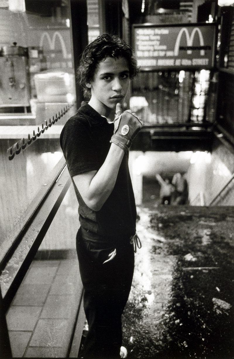 Untitled (Hustling in Times Square) - Photograph by Larry Clark